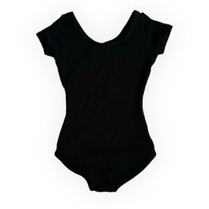 Capezio classic Black Leotard, size 4-5